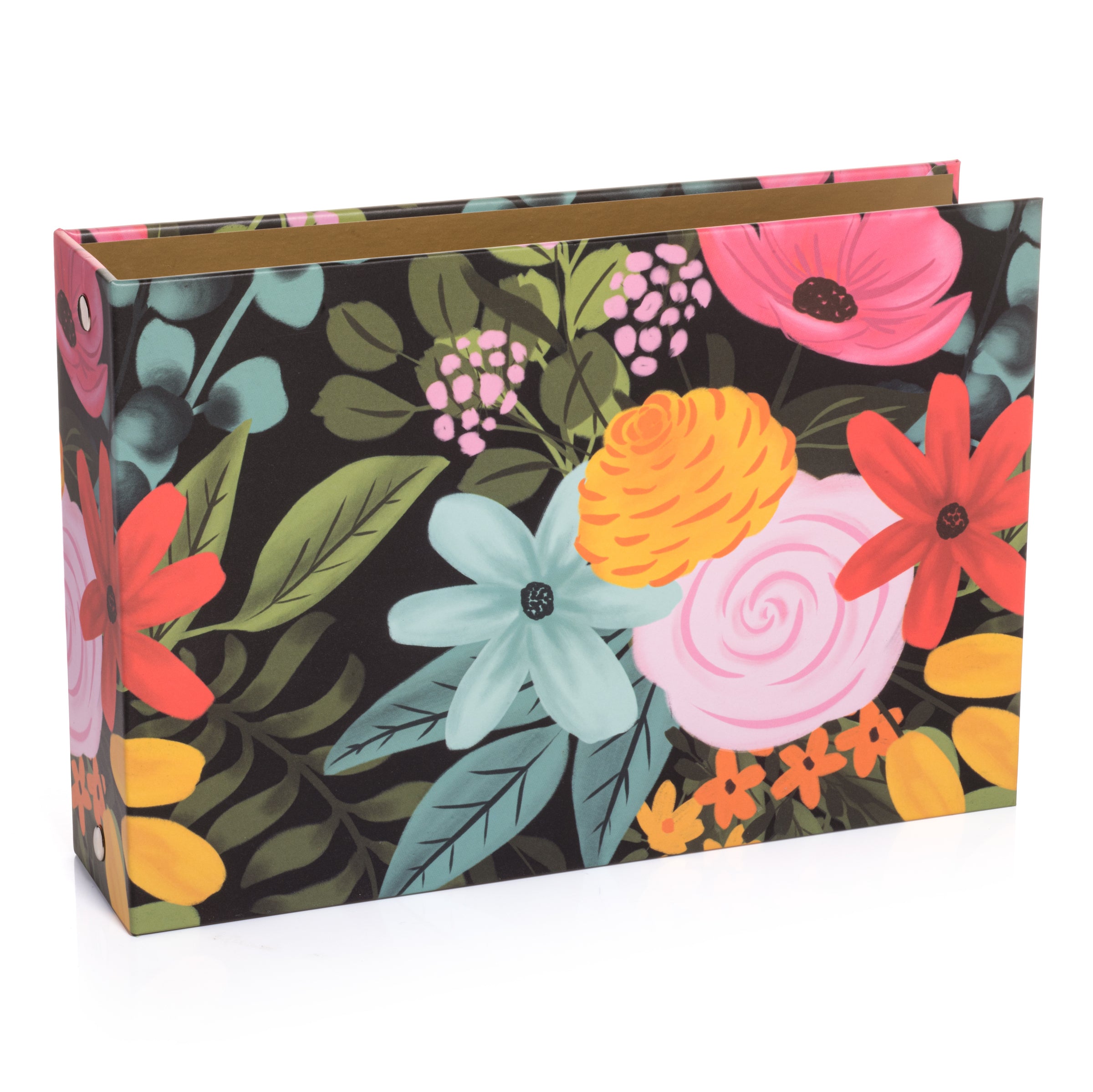 Recipe Organizer Mini Binder Set (Onyx Blossoms) – Jot & Mark